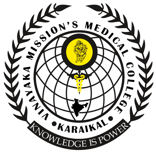 Vinayaka Mission's Medical College logo